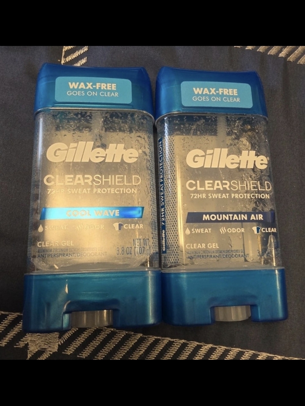 Clear Shield Clear Gel Antiperspirant Deodorant - Blue
